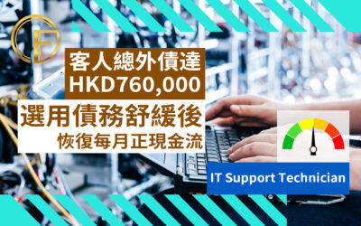 債務舒緩成功個案分享 | IT Support Technician | Case No. 26223